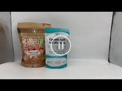 Sacs d' emballage imprimés sur mesure écologiques, sacs en plastique colorés de qualité alimentaire