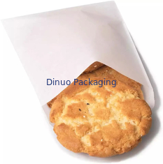 Enveloppe personnalisée de pop-corn de biscuit de sac de papier de cristal 100% sans danger pour les aliments