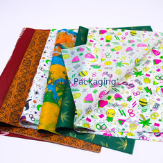 Emballage cadeau petit emballage en papier de soie coloré artisanat Bouquet fleur papier d'emballage