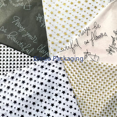 Emballage biodégradable de papier de soie de soie modelé par Noël pour le cadeau facial de parfum