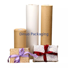 Boule protectrice de nid d'abeilles de rembourrage de papier d'emballage de nid d'abeilles biodégradable de pulpe de bois