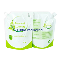 Support d'impression d'intaille vers le haut de sac de poche de savon liquide de détergent de blanchisserie de la poche 1L 2L de bec