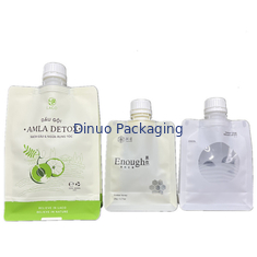 Poche organique Juice Beverage Doypack Bag réutilisable de bec d'aliment pour bébé de compression de purée de fruit