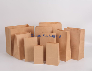 Sac d'annonce de papier d'emballage avec le gousset inférieur/dur l'enveloppe de papier expansible latérale de papier
