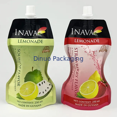 La catégorie comestible de paquet fait sur commande tiennent des sacs de poche de bec pour la boisson Juice Drink