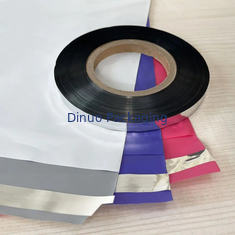 Bande permanente de cachetage de sac de film en aluminium en plastique de PE et de pp pour des sacs d'annonce et de poly annonces plates
