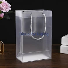Sachet en plastique transparent de PVC, sac d'emballage adapté aux besoins du client de PVC pour l'emballage de vin rouge