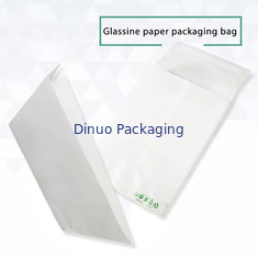 Gravure faite sur commande de Logo Glassine Paper Pouch Biodegradable imprimant le sac de papier translucide