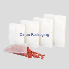 Sac de rangement en plastique scellé en relief sous vide trois côtés scellé sac à vide alimentaire texture sac à vide scellé en relief