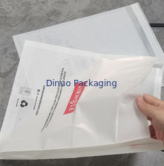 Sacs en papier personnalisés imprimés de 40 grammes avec coussinet latéral