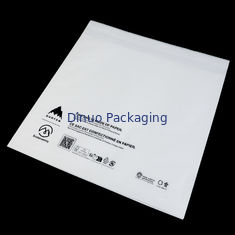 Sac biodégradable transparent de relief en gros de papier ciré d'auto-collant d'enveloppe de Mini Semi Disposable Self Seal