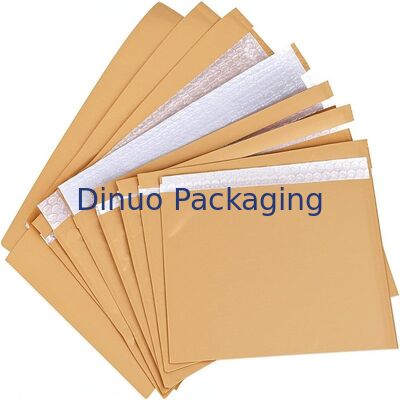 Lot de 15 enveloppes à bulles Kraft légères de différentes tailles, enveloppes matelassées parfaites pour un emballage et un envoi sécurisés