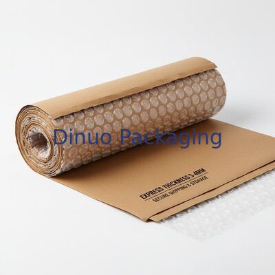 Épaisseur expresse 3 à 4 mm Kraft Poly Bubble Wrap Matériau d'emballage de protection conçu pour un transport et un stockage sécurisés