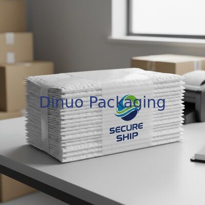 Paquet de 100 sacs à courrier antichoc Conception de logo personnalisé Des solutions d'emballage de protection durables Idéales pour un transport sécurisé
