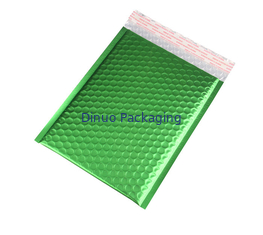 Quadruplez la résistance aux chocs en plastique de bulle de joint de #I métallique vert clair des annonces 265x360mm pour la promotion