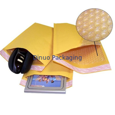 Papier d'emballage jaunissent l'enveloppe d'enveloppe de bulle/le #D UV de la preuve 175x260mm d'annonces papier d'emballage
