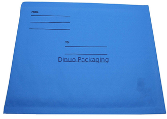 Enveloppes résistant à l'acide modelées d'emballage d'enveloppe de bulle de Papier d'emballage de bulle de #E bleu des annonces 215x260mm