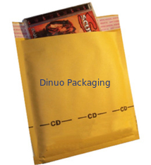 Enveloppe de paquet d'expédition de Papier d'emballage avec la résistance aux chocs intérieure d'enveloppe de bulle
