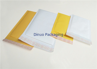 Annonces de bulle de Papier d'emballage de la taille 4 d'expédition, enveloppes de expédition blanches/jaune 9,5" X14 »