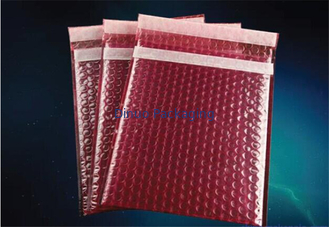 Couleur rouge 7,25" de poly annonces multifonctionnelles de bulle » taille de #1 X12 biodégradable