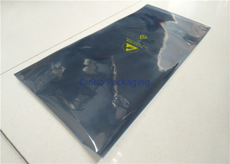 Zip-lock adapté aux besoins du client ESD de logo protégeant des sacs anti-statiques pour l'emballage de carte PCB/IC