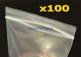 Les sachets en plastique faits sur commande de la conception 9x12 OPP de logo zip-lock et adhésif ficellent la fermeture