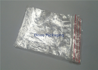 Poches transparentes adaptées aux besoins du client de polyéthylène de sachets en plastique de PE pour l'usage de paquet