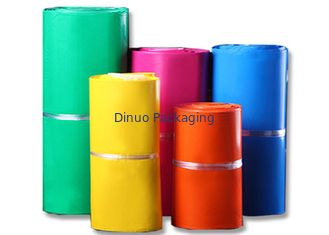 Durable Colorful Co-Extruded Bags / Plastic Postage Bags Puncture Resistant