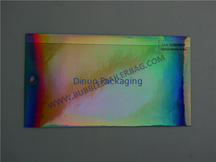 Biodegradable Shiny Holographic Mailing Bags / Bubble Padded Envelope