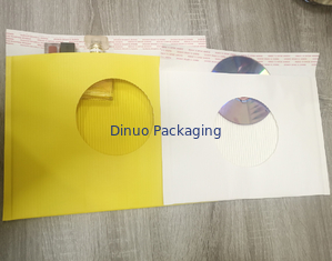 Papier biodégradable et compostable de l'annonce 100% aucune enveloppe matelassée en plastique de coussin de papier extérieur