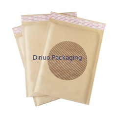 L'envoi de papier biodégradable libre en plastique met en sac le coussin de nid d'abeilles pour la livraison