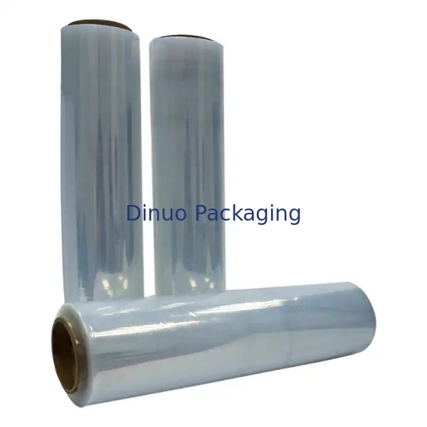 0.017mm Film étirable et rétrécissant personnalisé Accepté pour l'emballage des produits de rotation