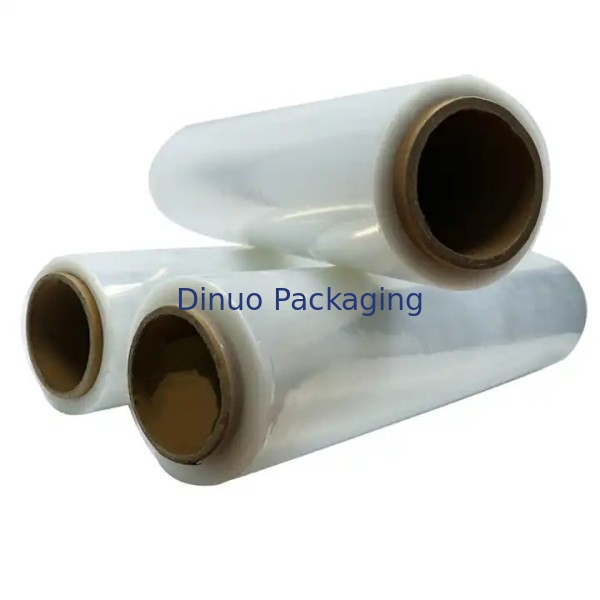 0.017mm Film étirable et rétrécissant personnalisé Accepté pour l'emballage des produits de rotation