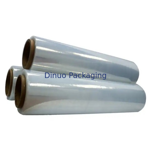 0.017mm Film étirable et rétrécissant personnalisé Accepté pour l'emballage des produits de rotation