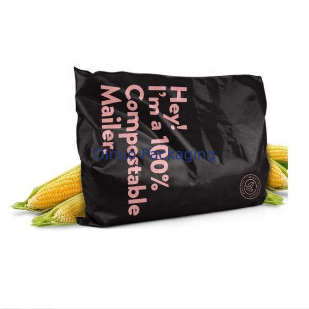 Sacs de courrier poly recyclables imprimés en 8 couleurs 100% biodégradables