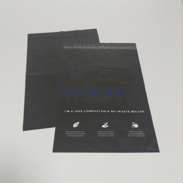 Sacs de messagerie en noir poly-résistant au déchirement recyclables pour le chargement des navires portuaires