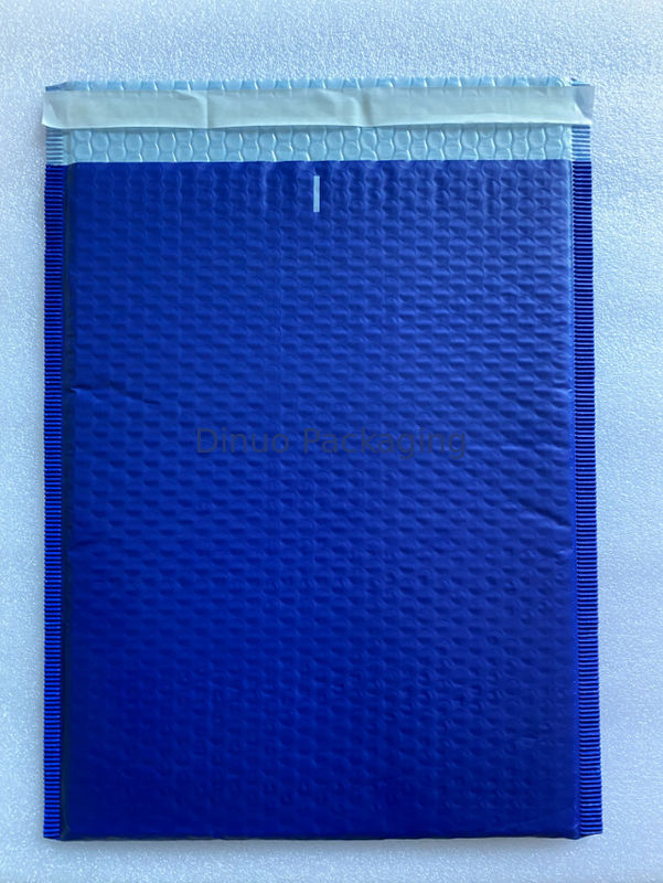 Résistance au choc 2.8 Sacs à lettres enveloppés en bulle en bleu pour des services de livraison sécurisés