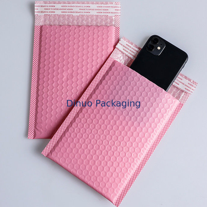 Sacs à lettres à bulles protégés de design rose 100% recyclables avec fonction imperméable à l'eau