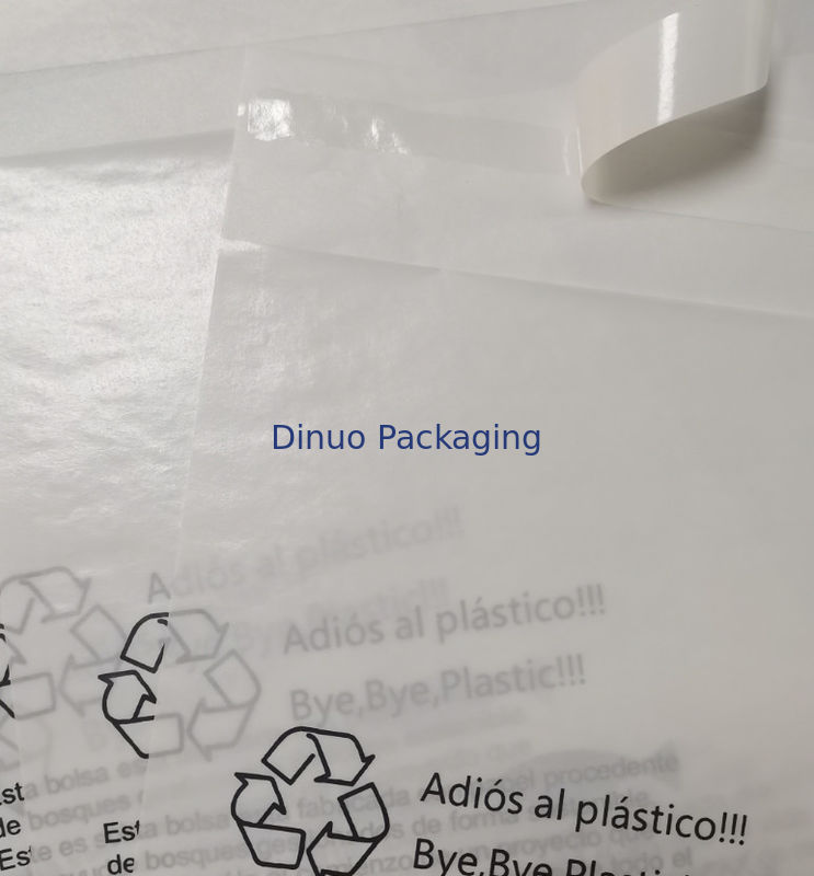 Sacs en papier personnalisés à trois côtés recyclables pour les nécessités quotidiennes