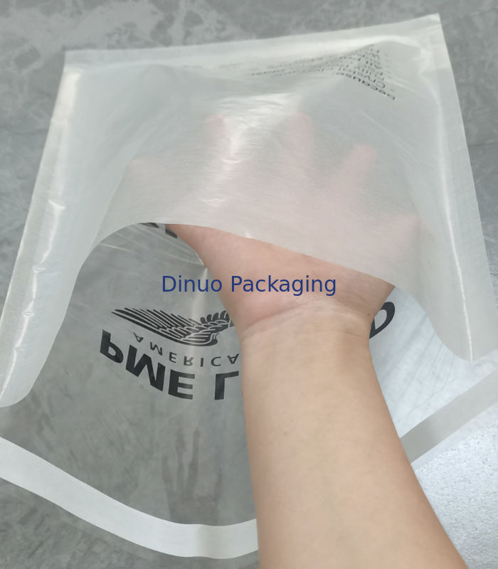 Enveloppe en papier vitreux certifiée FSC recyclable Choix écologique unilatéralement semi-transparent unilatéralement 100% transparent