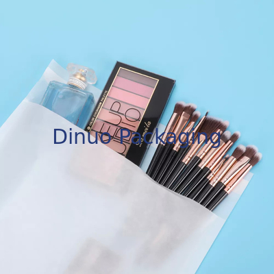 Gousset non en plastique clair de sac de papier d'auto-collant de vêtement pour le T-shirt