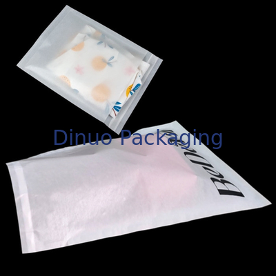 Les enveloppes de papier calque imperméables de luxe ont adapté l'enveloppe transparente aux besoins du client de glassine de mariage