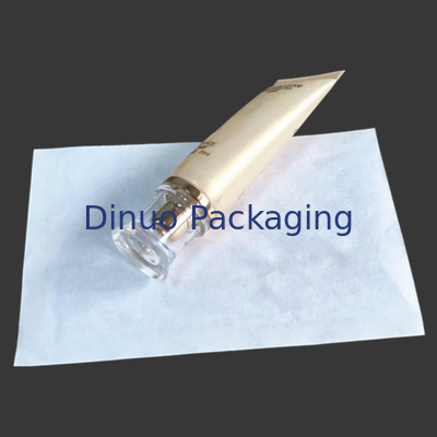 Sac de papier de découverte transparent clair semi opaque d'auto-collant pour le chèque-cadeau de VIP