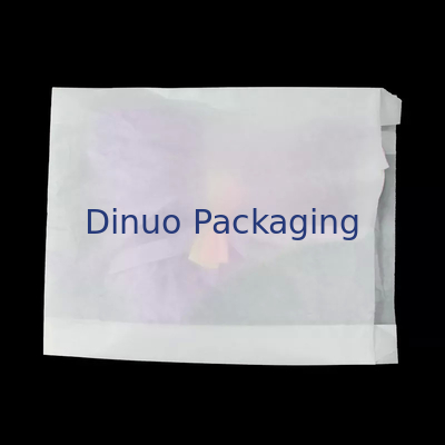 Graisse biodégradable écologique semi transparente de sac de papier d'auto-collant résistante
