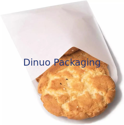 Enveloppe personnalisée de pop-corn de biscuit de sac de papier de cristal 100% sans danger pour les aliments