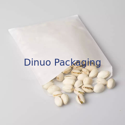 Enveloppe personnalisée de pop-corn de biscuit de sac de papier de cristal 100% sans danger pour les aliments