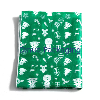 Enveloppe de papier de soie de soie de palmier d'art imprimé floral coloré rhombique avec l'impression faite sur commande