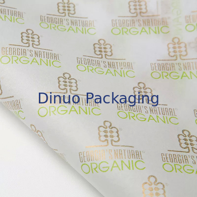Emballage biodégradable de papier de soie de soie modelé par Noël pour le cadeau facial de parfum