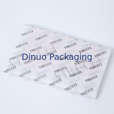 Emballage cadeau compostable blanc écologique d'enveloppe de papier de soie de soie pour l'habillement de chaussure