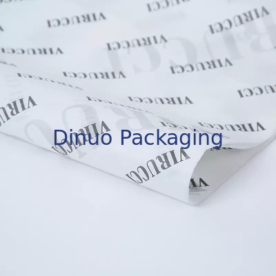 Emballage cadeau compostable blanc écologique d'enveloppe de papier de soie de soie pour l'habillement de chaussure